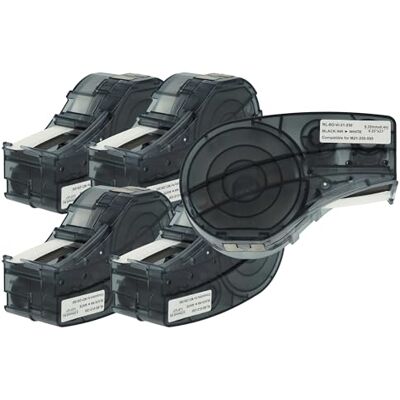 vhbw 5x Rubans remplacement pour Brady M21-250-595-WT pour imprimante d'étiquettes 6,35mm Noir sur Blanc, Vinyle - Publicité vhbw 5x Rubans remplacement pour Brady M21-250-595-WT pour imprimante d'étiquettes 6,35mm Noir sur Blanc, Vinyle - Publicité