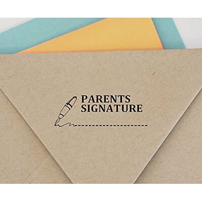 Printtoo PARENT'S SIGNATURE Soi encrage Caoutchouc Timbre Bureau Stationnaire Douane Timbre-Noire - Publicité Printtoo PARENT'S SIGNATURE Soi encrage Caoutchouc Timbre Bureau Stationnaire Douane Timbre-Noire - Publicité