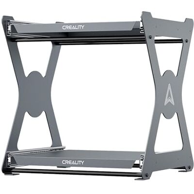 Creality Cadre de travail officiel CFS : design peu encombrant avec accès rapide, deux étagères extensibles, capacité de charge de 15 kg, rails métalliques amortis et surface anodisée pour accessoires - Publicité Creality Cadre de travail officiel CFS : design peu encombrant avec accès rapide, deux étagères extensibles, capacité de charge de 15 kg, rails métalliques amortis et surface anodisée pour accessoires - Publicité
