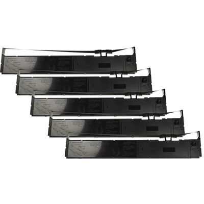 vhbw 5x Ruban encreur remplacement pour Epson C13S015384 S015384 pour imprimante matricielle ou de reçus noir - Publicité vhbw 5x Ruban encreur remplacement pour Epson C13S015384 S015384 pour imprimante matricielle ou de reçus noir - Publicité