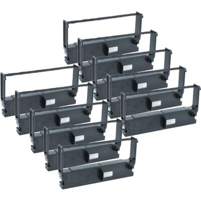 vhbw 10x Ruban encreur remplacement pour Epson ERC-32B ERC-32, C43S015371 pour imprimante matricielle ou de reçus noir - Publicité vhbw 10x Ruban encreur remplacement pour Epson ERC-32B ERC-32, C43S015371 pour imprimante matricielle ou de reçus noir - Publicité