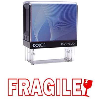 Printtoo FRAGILE Timbre auto-encrage caoutchouc Bureau personnalisée P20 Papeterie Mini Stamper - Publicité Printtoo FRAGILE Timbre auto-encrage caoutchouc Bureau personnalisée P20 Papeterie Mini Stamper - Publicité