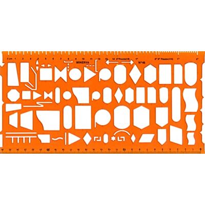 MINERVA Organigraph Trace symbole Orange - Publicité MINERVA Organigraph Trace symbole Orange - Publicité