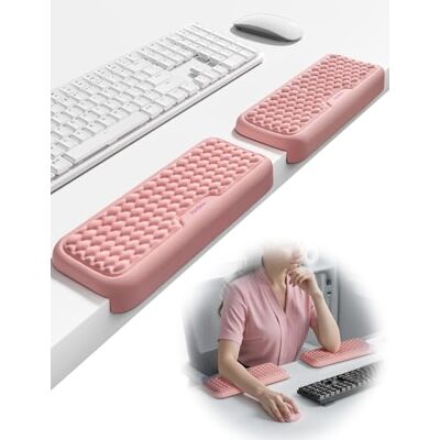 VAYDEER Lot de 2 Coussins de Coude en Forme de L — Repose-poignets et Repose-bras en Mousse à Mémoire de Forme pour Bord de Bureau, Protection Ergonomique Antidérapante pour Bureau, Maison et Gaming ( - Publicité VAYDEER Lot de 2 Coussins de Coude en Forme de L — Repose-poignets et Repose-bras en Mousse à Mémoire de Forme pour Bord de Bureau, Protection Ergonomique Antidérapante pour Bureau, Maison et Gaming ( - Publicité