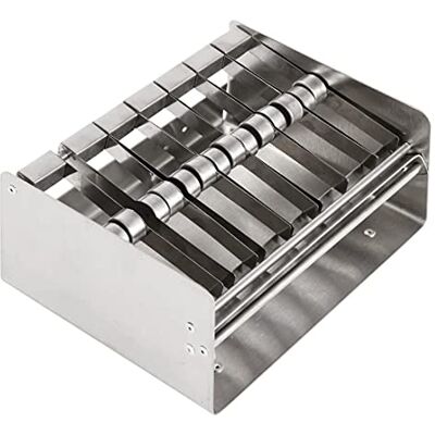 NISBETS Vogue Distributeur d'étiquettes, acier inoxydable, distributeur de porte-étiquettes à 7 rouleaux, conforme à la FDA, distributeur uniquement, Étiquettes non incluses, L937 - Publicité NISBETS Vogue Distributeur d'étiquettes, acier inoxydable, distributeur de porte-étiquettes à 7 rouleaux, conforme à la FDA, distributeur uniquement, Étiquettes non incluses, L937 - Publicité