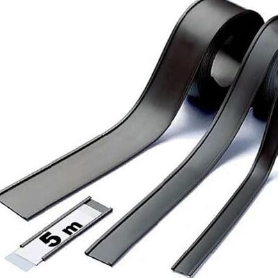 Magnosphere Porte-étiquettes magnétique profil en C pour étiquettes 5 m avec film de protection – Idéal pour le marquage et l'étiquetage mobiles, profil en C : largeur 10 mm – Longueur 5 m - Publicité Magnosphere Porte-étiquettes magnétique profil en C pour étiquettes 5 m avec film de protection – Idéal pour le marquage et l'étiquetage mobiles, profil en C : largeur 10 mm – Longueur 5 m - Publicité