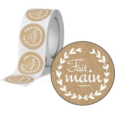 Avery 500 Etiquettes Fait main Rondes Autocollantes en rouleau 35 mm Fait main 1 rouleau de 500 Stickers pour entrepreneurs, smallbusiness, DIY, scrapbooking. Publicité Avery 500 Etiquettes Fait main Rondes Autocollantes en rouleau 35 mm Fait main 1 rouleau de 500 Stickers pour entrepreneurs, smallbusiness, DIY, scrapbooking. Publicité