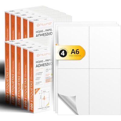 Étiquettes Adhésives Blanches A4 Folios - Créez Vos Autocollants Personnalisés - Étiquettes & Stickers - Publicité Étiquettes Adhésives Blanches A4 Folios - Créez Vos Autocollants Personnalisés - Étiquettes & Stickers - Publicité