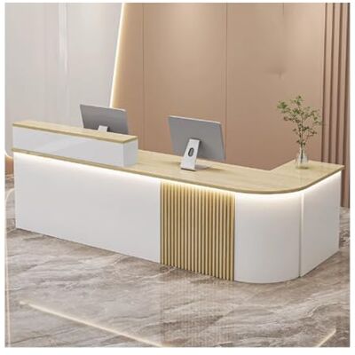 YFAURNDE Comptoir Accueil, Comptoir Magasin, Comptoir D’Accueil Commercial,Comptoirs D’Accueil avec Tiroirs,Convient à Une variété d'environnements de Bureau(Maple,Right_120CM/47.2IN) - Publicité YFAURNDE Comptoir Accueil, Comptoir Magasin, Comptoir D’Accueil Commercial,Comptoirs D’Accueil avec Tiroirs,Convient à Une variété d'environnements de Bureau(Maple,Right_120CM/47.2IN) - Publicité