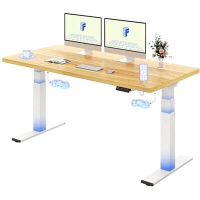FLEXISPOT Bureau Assis Debout 160x80, 2 Moteurs, 200KG, Plateau 25mm E200, Plateau monobloc 25mm, Charge 200kg, 40 mm/s, 60-125cm, 3 segments, USB, anti-collision réglable, garantie 10 ans - Publicité FLEXISPOT Bureau Assis Debout 160x80, 2 Moteurs, 200KG, Plateau 25mm E200, Plateau monobloc 25mm, Charge 200kg, 40 mm/s, 60-125cm, 3 segments, USB, anti-collision réglable, garantie 10 ans - Publicité