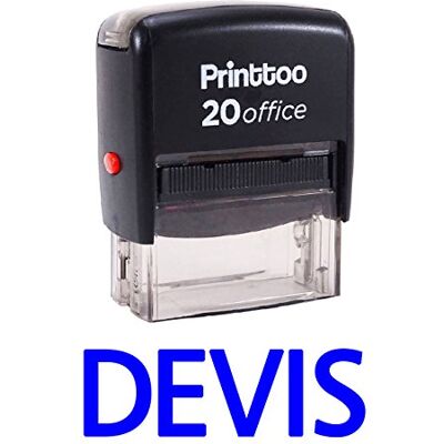 Printtoo Stationary Office Self Encrage ubber DEVIS Timbre personnalisé Timbre-bleu - Publicité Printtoo Stationary Office Self Encrage ubber DEVIS Timbre personnalisé Timbre-bleu - Publicité