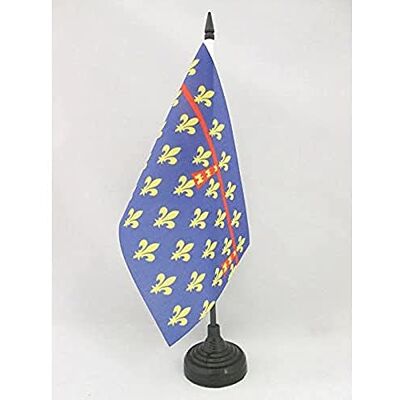 AZ FLAG Drapeau De Table Comté d'Artois 21x14 cm Petit Drapeau Artois De Bureau 100% Polyester Avec Hampe De 25cm Et Socle En Plastique Noir - Publicité AZ FLAG Drapeau De Table Comté d'Artois 21x14 cm Petit Drapeau Artois De Bureau 100% Polyester Avec Hampe De 25cm Et Socle En Plastique Noir - Publicité