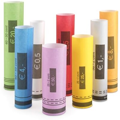 Safescan CR-80 EUR Rouleaux En Papier - Publicité Safescan CR-80 EUR Rouleaux En Papier - Publicité