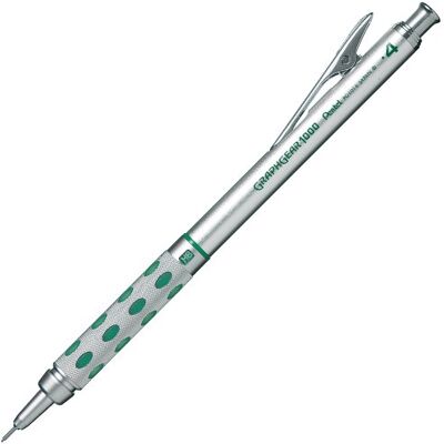 Pentel Porte-mine Graphgear 1000, 0,3 mm 0,4 mm Green - Publicité Pentel Porte-mine Graphgear 1000, 0,3 mm 0,4 mm Green - Publicité