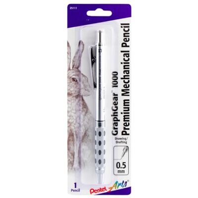 Pentel Arts GraphGear 1000 0.5mm Premium Mechanical Pencil (PG1015APABP) by - Publicité Pentel Arts GraphGear 1000 0.5mm Premium Mechanical Pencil (PG1015APABP) by - Publicité