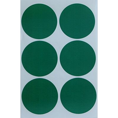 Royal Green Gommettes Étiquettes Autocollantes Rondes Vert Environ 5cm (50mm) 12 Feuilles Paquet de 72 - Publicité Royal Green Gommettes Étiquettes Autocollantes Rondes Vert Environ 5cm (50mm) 12 Feuilles Paquet de 72 - Publicité