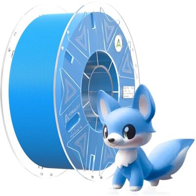 Creality Filament officiel Hyper PLA bleu, 1 kg pour imprimante 3D RFID, pour impression à grande vitesse, résistant, lisse, puissance dépassée, précision dimensionnelle +/- 0,03 mm, 2,2 lbs/bobine - Publicité Creality Filament officiel Hyper PLA bleu, 1 kg pour imprimante 3D RFID, pour impression à grande vitesse, résistant, lisse, puissance dépassée, précision dimensionnelle +/- 0,03 mm, 2,2 lbs/bobine - Publicité