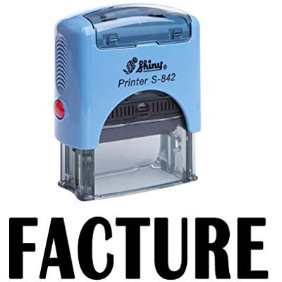 Printtoo Stamp FACTURE auto-encrage caoutchouc Stationary Office personnalisé Brillant Stamp - Publicité Printtoo Stamp FACTURE auto-encrage caoutchouc Stationary Office personnalisé Brillant Stamp - Publicité