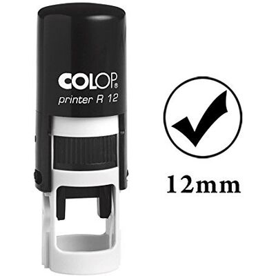 Printtoo GOOD Timbre auto-encrage Mini Rubber ronde enseignants décoratifs Timbres 12mm - Publicité Printtoo GOOD Timbre auto-encrage Mini Rubber ronde enseignants décoratifs Timbres 12mm - Publicité