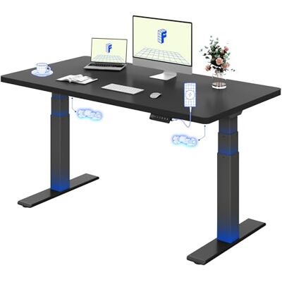 FLEXISPOT Bureau Assis Debout 140x80, 2 Moteurs, 200KG, Plateau 25mm E200, Plateau monobloc 25mm, Charge 200kg, 40 mm/s, 60-125cm, 3 segments, USB, anti-collision réglable, garantie 10 ans - Publicité FLEXISPOT Bureau Assis Debout 140x80, 2 Moteurs, 200KG, Plateau 25mm E200, Plateau monobloc 25mm, Charge 200kg, 40 mm/s, 60-125cm, 3 segments, USB, anti-collision réglable, garantie 10 ans - Publicité