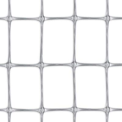 Tenax Filet de Clôture Millennium 1,00x25 m Argent - Filet de clôture - Publicité Tenax Filet de Clôture Millennium 1,00x25 m Argent - Filet de clôture - Publicité