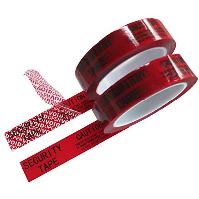 Tamperstop - Tamperstop - Rouge - 55yds - Tape - Publicité Tamperstop - Tamperstop - Rouge - 55yds - Tape - Publicité
