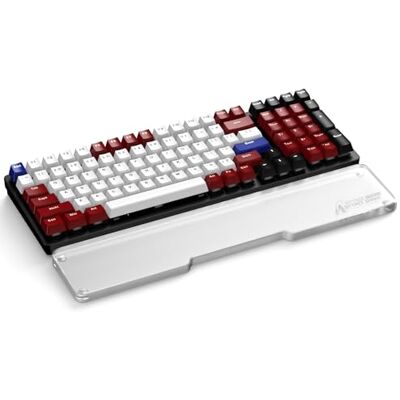ATTACK SHARK Repose-Poignets pour Clavier en Acrylique CNC, Plein Format 98 Touches, Support Ergonomique de Paume, Antidérapant, Transparent Givré, pour Clavier Mécanique, Gaming et Bureau - Publicité ATTACK SHARK Repose-Poignets pour Clavier en Acrylique CNC, Plein Format 98 Touches, Support Ergonomique de Paume, Antidérapant, Transparent Givré, pour Clavier Mécanique, Gaming et Bureau - Publicité