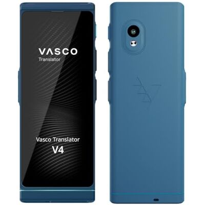 Vasco Electronics Traducteur vocal instantané Vasco V4 108 langues Internet gratuit à vie pour les traductions dans près de 200 pays Le traducteur le plus récent du marché Cobalt Blue - Publicité Vasco Electronics Traducteur vocal instantané Vasco V4 108 langues Internet gratuit à vie pour les traductions dans près de 200 pays Le traducteur le plus récent du marché Cobalt Blue - Publicité