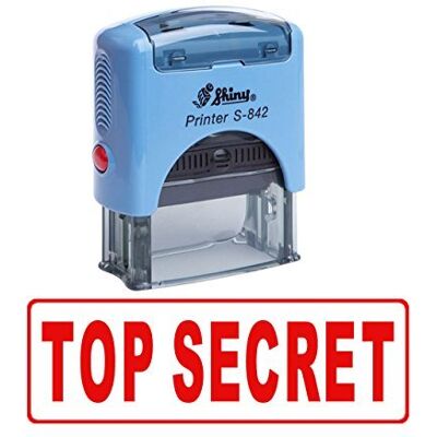 Printtoo TOP SECRET Stamp auto-encrage caoutchouc Bureau Brillant personnalisée Stamp Papeterie - Publicité Printtoo TOP SECRET Stamp auto-encrage caoutchouc Bureau Brillant personnalisée Stamp Papeterie - Publicité