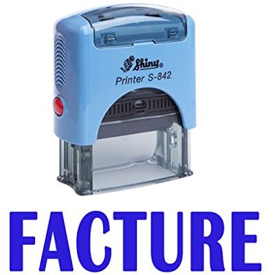Printtoo Stamp FACTURE auto-encrage caoutchouc Stationary Office personnalisé Brillant Stamp - Publicité Printtoo Stamp FACTURE auto-encrage caoutchouc Stationary Office personnalisé Brillant Stamp - Publicité