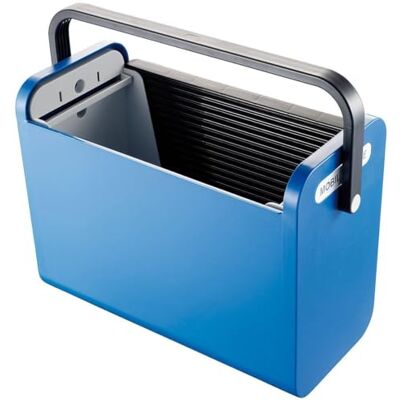 Helit H6110193 Boîte de transport „the mobile box“ noir/bleu MobilBox pour documents, dossiers et fournitures de bureau - Publicité Helit H6110193 Boîte de transport „the mobile box“ noir/bleu MobilBox pour documents, dossiers et fournitures de bureau - Publicité