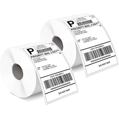 Phomemo 4x6'' 1000 Étiquettes/Rouleau, Compatibles Avec Imprimantes MUNBYN Étiquettes Thermiques Imperméables, sans BPA, Autocollantes, pour DHL, UPS, DPD 10x15cm, Compatibles avec les SVANTTO,Blanc - Publicité Phomemo 4x6'' 1000 Étiquettes/Rouleau, Compatibles Avec Imprimantes MUNBYN Étiquettes Thermiques Imperméables, sans BPA, Autocollantes, pour DHL, UPS, DPD 10x15cm, Compatibles avec les SVANTTO,Blanc - Publicité