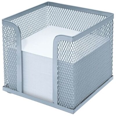 WEDO Office Cube-mémo Argent - Publicité WEDO Office Cube-mémo Argent - Publicité