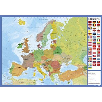 Grupo Erik Editores tsef008 – Sous-main d'école avec motif lettres de l'Europe - Publicité Grupo Erik Editores tsef008 – Sous-main d'école avec motif lettres de l'Europe - Publicité