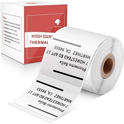 Phomemo Étiquettes Autocollantes pour M110/M108/M220, 50x30mm, 230 PCS - Publicité Phomemo Étiquettes Autocollantes pour M110/M108/M220, 50x30mm, 230 PCS - Publicité