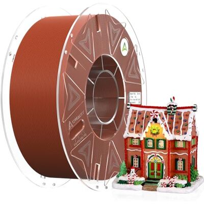 Creality Filament officiel Hyper PLA marron, 1 kg pour imprimante 3D RFID, pour impression à grande vitesse, résistant, lisse, performance dépassée, précision dimensionnelle +/- 0,03 mm, 2,2 - Publicité Creality Filament officiel Hyper PLA marron, 1 kg pour imprimante 3D RFID, pour impression à grande vitesse, résistant, lisse, performance dépassée, précision dimensionnelle +/- 0,03 mm, 2,2 - Publicité