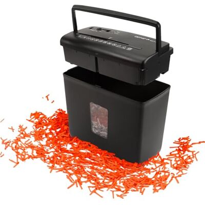 Genie 440 X II déchiqueteuse pour Documents P4, déchiqueteuse à Papier Pratique avec Coupe en Particules, Volume de Collecte 9 l et arrêt Automatique déchiqueteuse compacte pour la Maison ou Le - Publicité Genie 440 X II déchiqueteuse pour Documents P4, déchiqueteuse à Papier Pratique avec Coupe en Particules, Volume de Collecte 9 l et arrêt Automatique déchiqueteuse compacte pour la Maison ou Le - Publicité