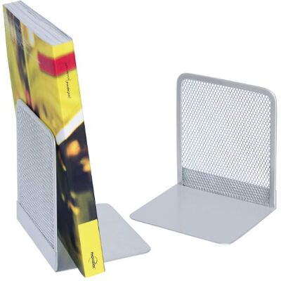 WEDO Office Lot de 2 Serre-livres Argent - Publicité WEDO Office Lot de 2 Serre-livres Argent - Publicité