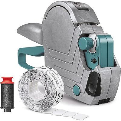 Meto Kit d'étiqueteuse de Prix Basique S, Europe de l'est – Prix, Date, MHD (1 Ligne, 8 Chiffres, étiquettes de 22 x 12 mm, prêtes à l'emploi), 1 étiqueteuse Manuelle - Publicité Meto Kit d'étiqueteuse de Prix Basique S, Europe de l'est – Prix, Date, MHD (1 Ligne, 8 Chiffres, étiquettes de 22 x 12 mm, prêtes à l'emploi), 1 étiqueteuse Manuelle - Publicité