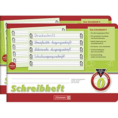 Brunnen Carnet d'apprentissage, Schreibheft Lin. 0 - Publicité Brunnen Carnet d'apprentissage, Schreibheft Lin. 0 - Publicité