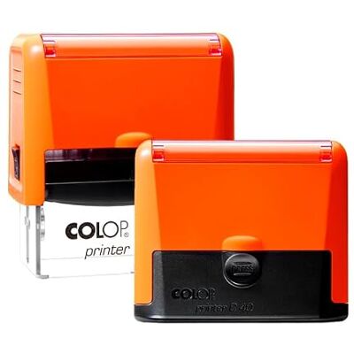 COLOP Tampon néon Printer Compact Pro 40 Avec plaque de texte/logo individuel 23 x 59 mm 6 lignes - Publicité COLOP Tampon néon Printer Compact Pro 40 Avec plaque de texte/logo individuel 23 x 59 mm 6 lignes - Publicité