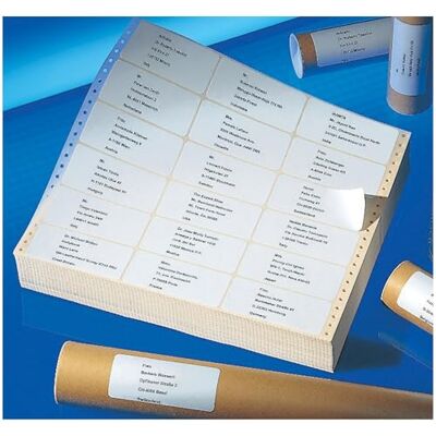Avery Boite de 3000 étiquettes autocollantes matricielles, 1 de front, Format 107 x 48,8 mm, (T3913-500) - Publicité Avery Boite de 3000 étiquettes autocollantes matricielles, 1 de front, Format 107 x 48,8 mm, (T3913-500) - Publicité