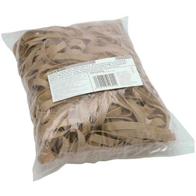 Maped 351706-6 Bracelets caoutchouc sous sachet 1 kg 180 x 10 mm Blond - Publicité Maped 351706-6 Bracelets caoutchouc sous sachet 1 kg 180 x 10 mm Blond - Publicité