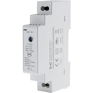 Alimentation électrique - 5V 2.4A 12W Montage sur rail DIN - Publicité Alimentation électrique - 5V 2.4A 12W Montage sur rail DIN - Publicité