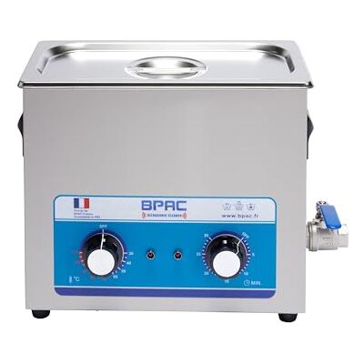 Marque P2R Nettoyeur ultrasons - 6L, Analogique, 180W - Publicité Marque P2R Nettoyeur ultrasons - 6L, Analogique, 180W - Publicité