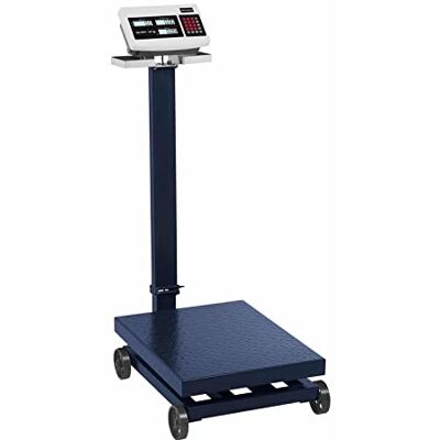 Steinberg Balance Plateforme Professionnelle Industrielle Pèse-Colis Roulante Roulant SBS-PF-600/100 (600 kg, Précision ±100 g, Autonomie 120 H, 40x30 cm, LCD, 4 Roulettes, Trépied Rabattable) - Publicité Steinberg Balance Plateforme Professionnelle Industrielle Pèse-Colis Roulante Roulant SBS-PF-600/100 (600 kg, Précision ±100 g, Autonomie 120 H, 40x30 cm, LCD, 4 Roulettes, Trépied Rabattable) - Publicité