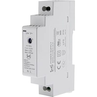 SEKI - H-15-12 - 12V - 1,25A - Alimentation - Publicité SEKI - H-15-12 - 12V - 1,25A - Alimentation - Publicité