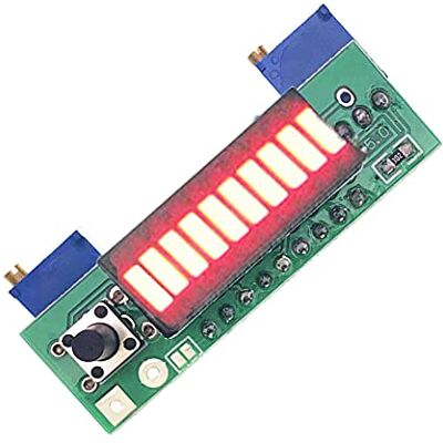 Sun LM3914 Lot de 10 voyants LED de capacité de batterie 5 V 12 V Rouge - Publicité Sun LM3914 Lot de 10 voyants LED de capacité de batterie 5 V 12 V Rouge - Publicité
