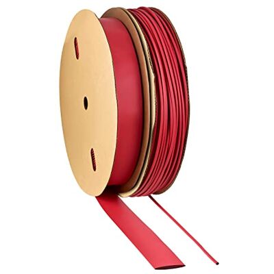 ISOLATECH Gaine Thermorétractable Ø40mm x 50m 2:1 Rouge Polyoléfine, Sans Adhésif, Non Marquée, Pour L'Isolation Et Le Regroupement De Câbles, Résistante Aux UV - Publicité ISOLATECH Gaine Thermorétractable Ø40mm x 50m 2:1 Rouge Polyoléfine, Sans Adhésif, Non Marquée, Pour L'Isolation Et Le Regroupement De Câbles, Résistante Aux UV - Publicité