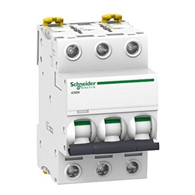 Schneider Electric - Acti9 iC60N - 3P - 0,5A - Disjoncteur - Publicité Schneider Electric - Acti9 iC60N - 3P - 0,5A - Disjoncteur - Publicité
